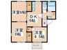 ファミリーヒルズ　Ⅱ 3DKの間取り