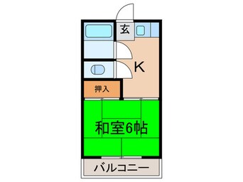 間取図 第２和美荘