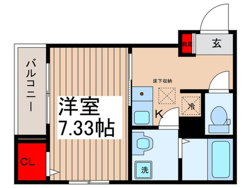 間取図 Ｓｗｅｅｔ　Ｐ