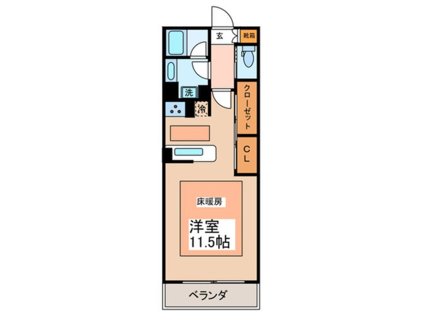 間取図 ロイヤルパ－ク多摩川２番館