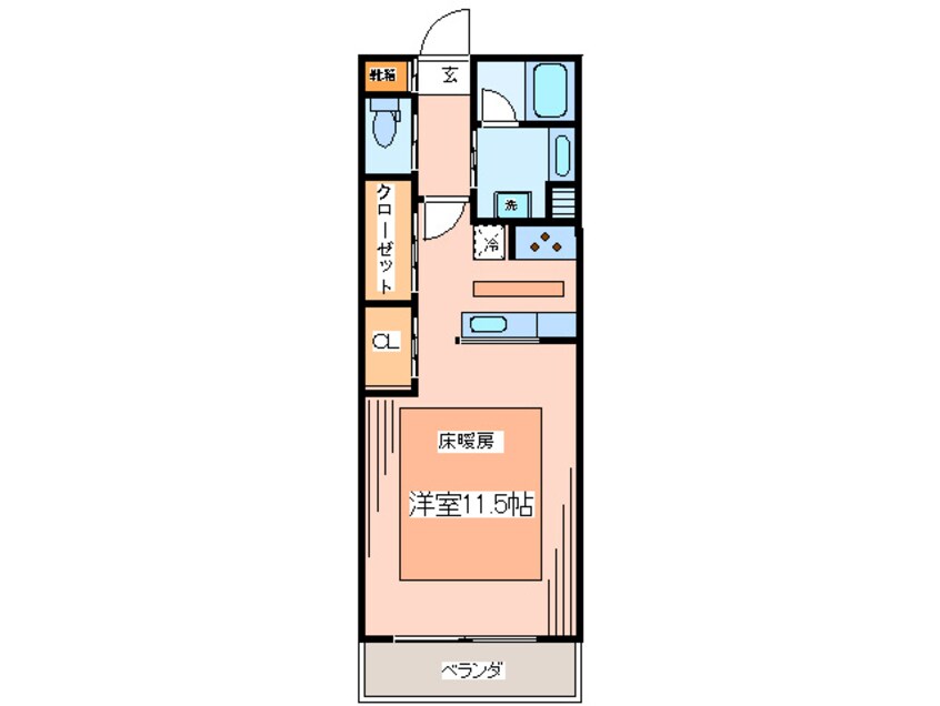 間取図 ロイヤルパ－ク多摩川２番館