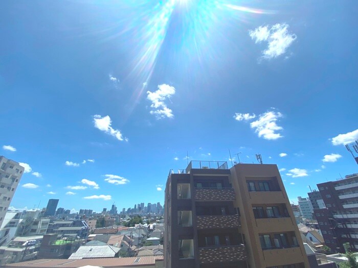 室内からの展望 ラシクラス目白通り