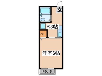 間取図 グリ－ンヒル