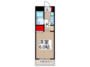 間取図 ドミトリ－喜沢