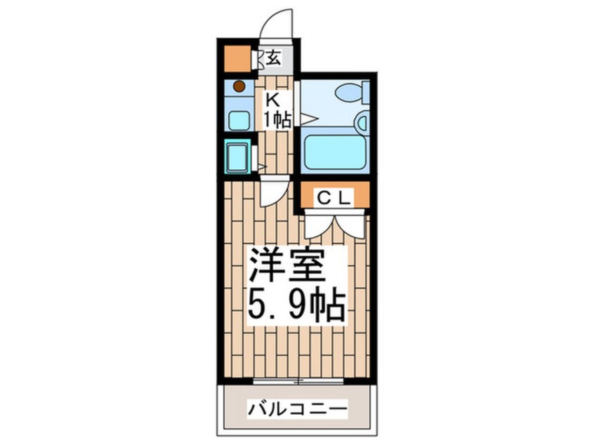 間取図 ジョイフル池上