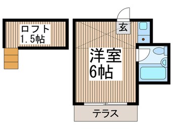 間取図 グリーンビラ秋津