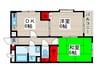 ア－バンセレクト 2DKの間取り