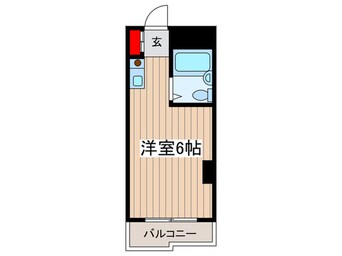 間取図 落合コ－ポ