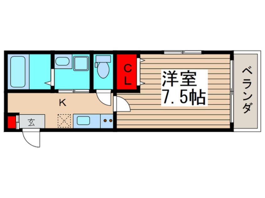 間取図 ベイシティ