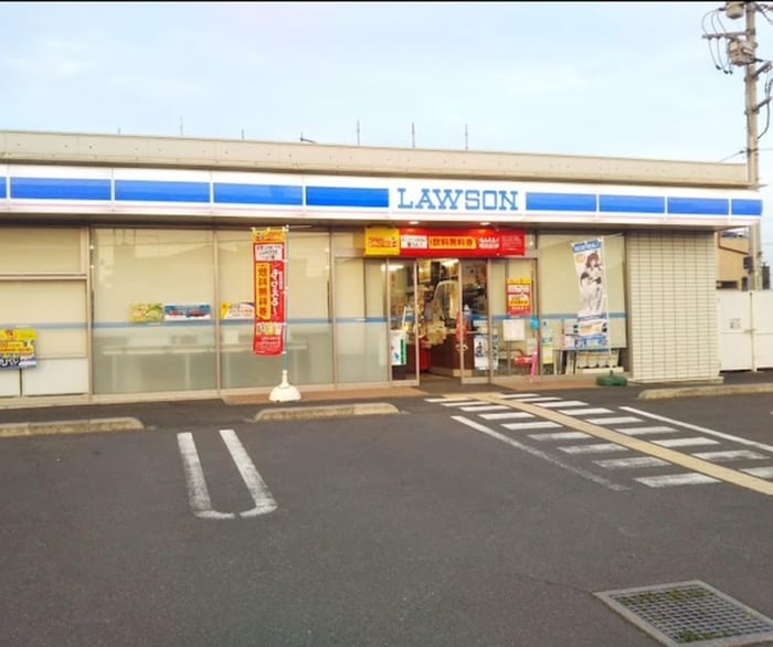 ローソン狭山祇園店(コンビニ)まで230m 仮)ジーメゾン狭山富士見