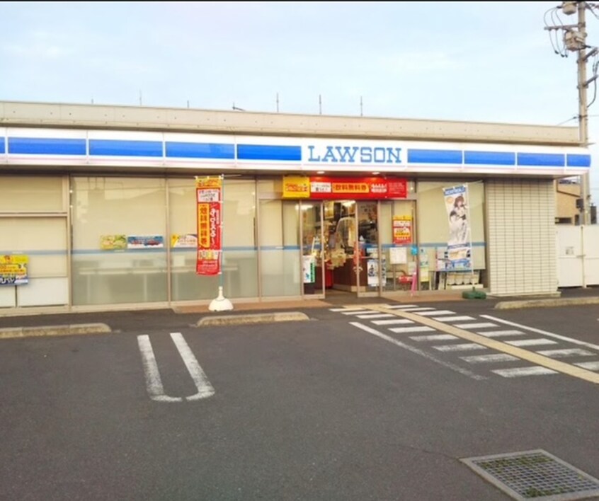 ローソン狭山祇園店(コンビニ)まで230m 仮)ジーメゾン狭山富士見