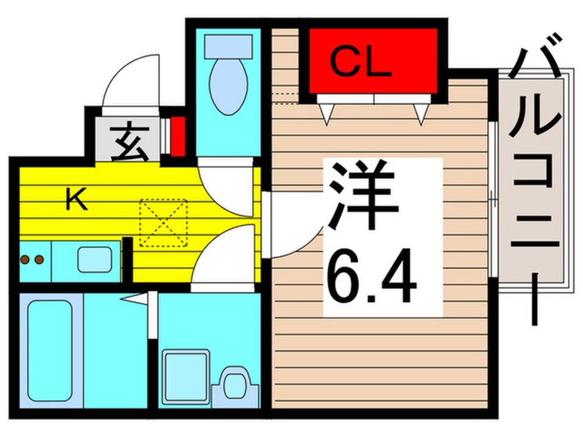 間取図 カーサエルマーナ