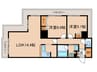 ｳﾞｨﾅｼｽ金町ﾀﾜｰﾚｼﾞﾃﾞﾝｽ（８０１） 2LDKの間取り