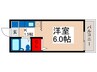 キャッスルＨＩＲＯ 1Kの間取り