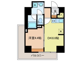 間取図 ONE ROOF FLAT TOGOSHI