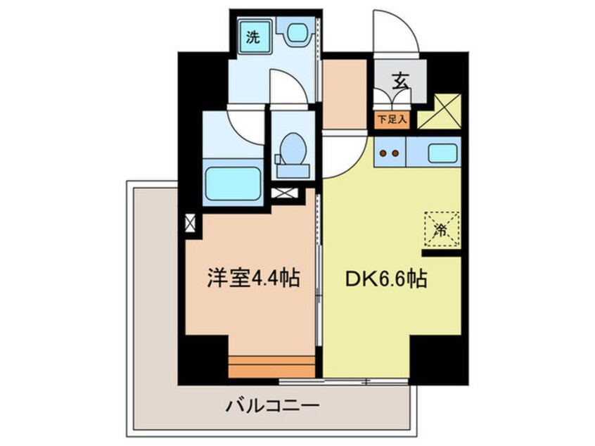 間取図 ONE ROOF FLAT TOGOSHI