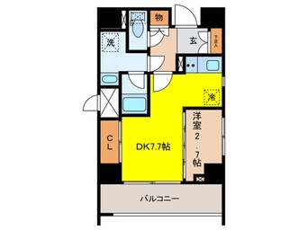 間取図 ONE ROOF FLAT TOGOSHI