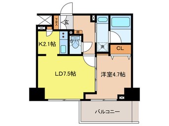 間取図 ONE ROOF FLAT TOGOSHI