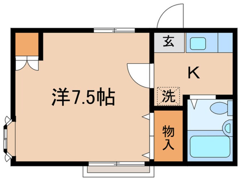 間取図 ﾓﾅﾑｰﾙ弦巻