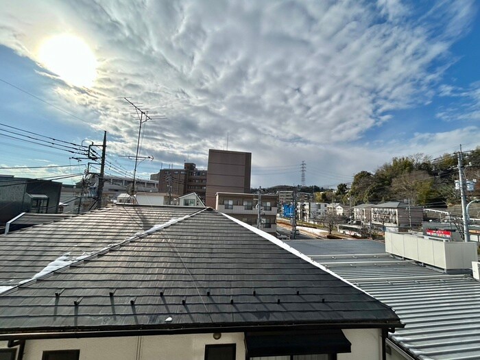 室内からの展望 コーポ上山