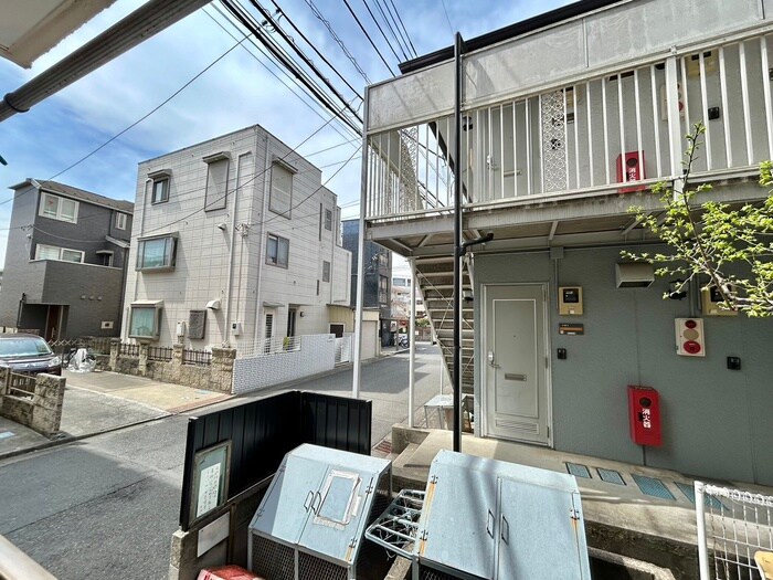 室内からの展望 コーポ上山