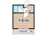 サンライズ藤沢 1Kの間取り