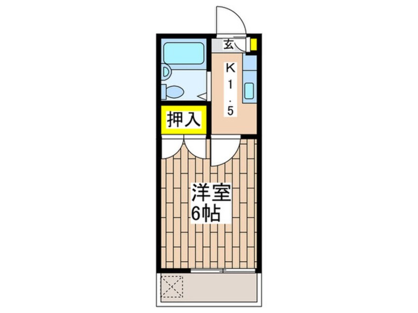 間取図 サンライズ藤沢