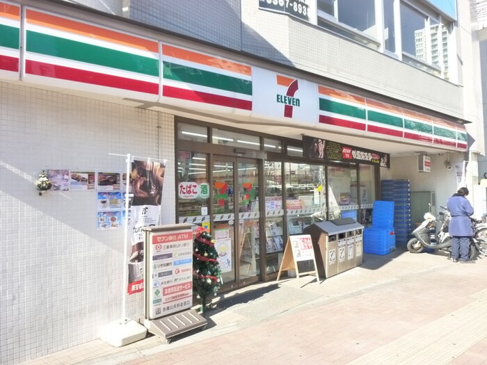 セブンイレブン東中野駅南店(コンビニ)まで319m ガ－デンヒルズ桜山