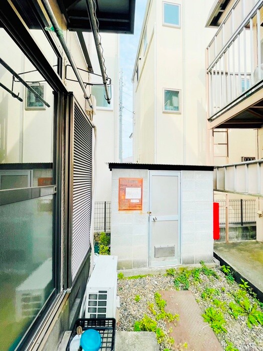 ベランダ・バルコニー マリ－ズガ－デンＢ棟