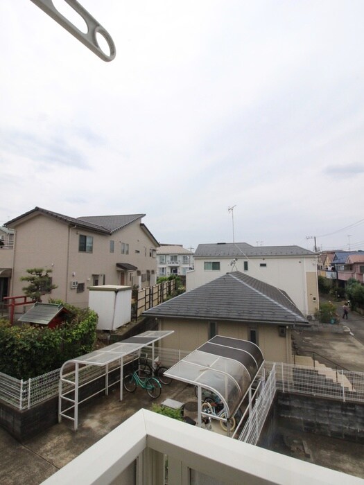 室内からの展望 コ－ポセントヴァレイＢ棟