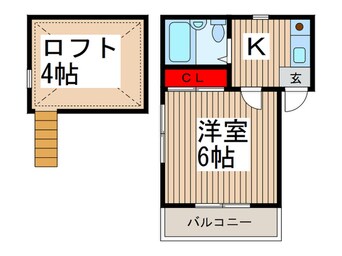 間取図 レオパレス蕨３１