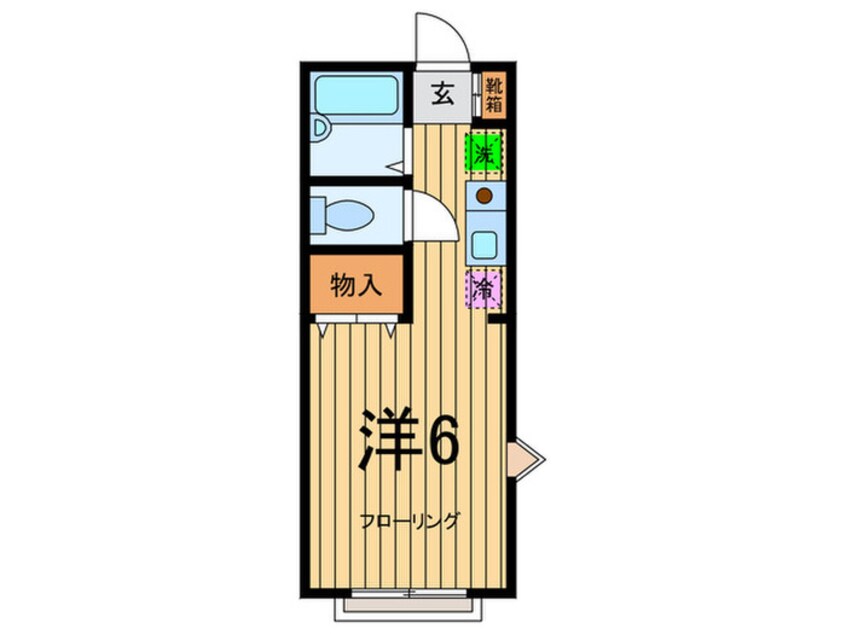 間取図 エレガントミヤ　２