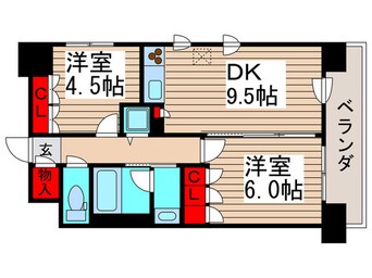 間取図 パ－クアクシス西船橋本郷町