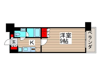 間取図 パ－クアクシス西船橋本郷町