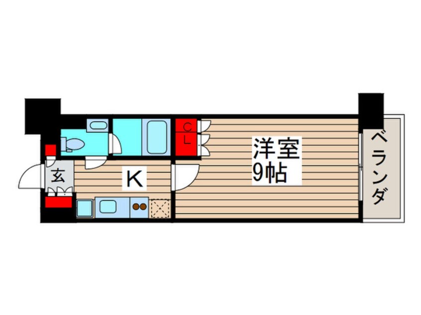 間取図 パ－クアクシス西船橋本郷町