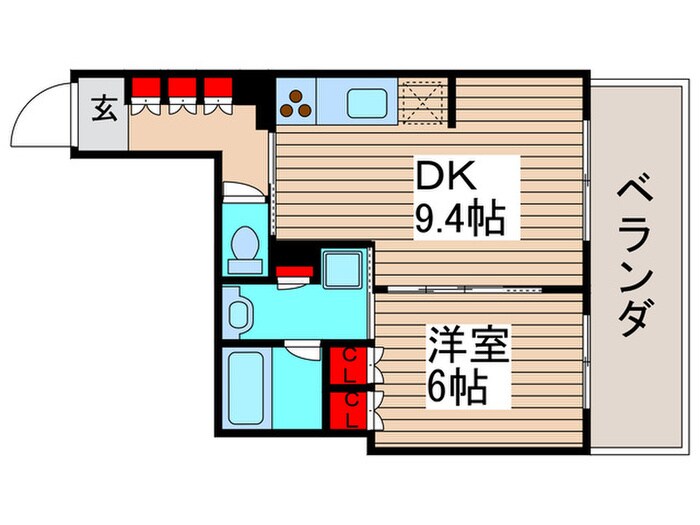 間取り図 パ－クアクシス西船橋本郷町