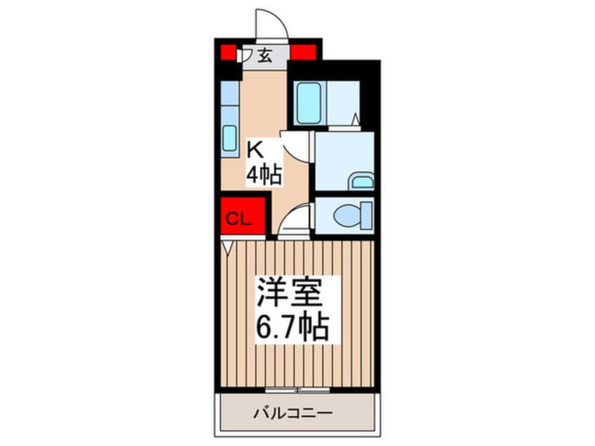 間取図 ロイヤルステージ21