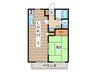 ラヴィ東戸塚参番館 1LDKの間取り