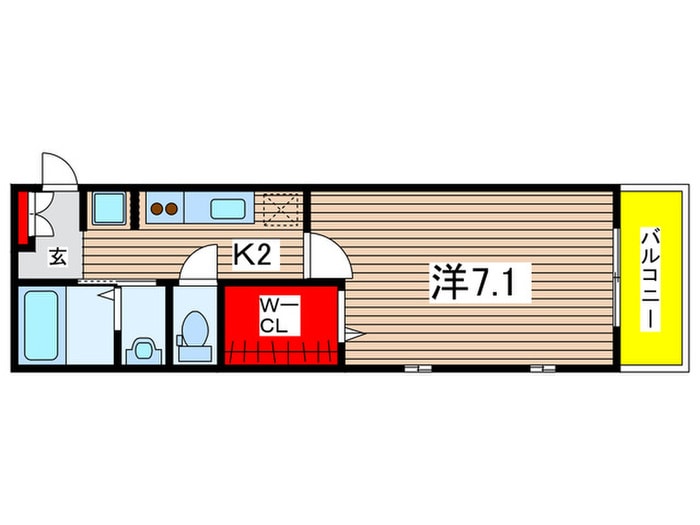 間取り図 エバ－グリ－ンミユキ