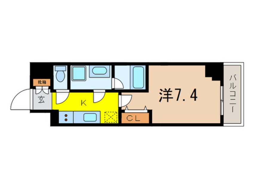 間取図 ＢＬＡＵ南池袋