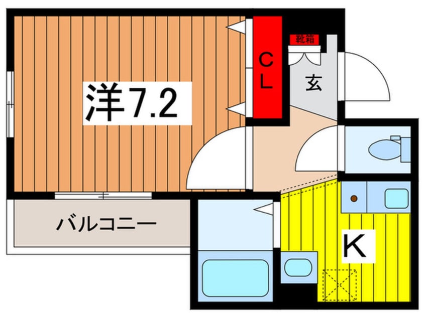間取図 メゾン ウィスタリア