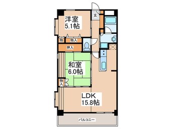 間取図 相原第二ルネスビル