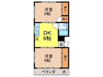 間取図 稲垣ビル