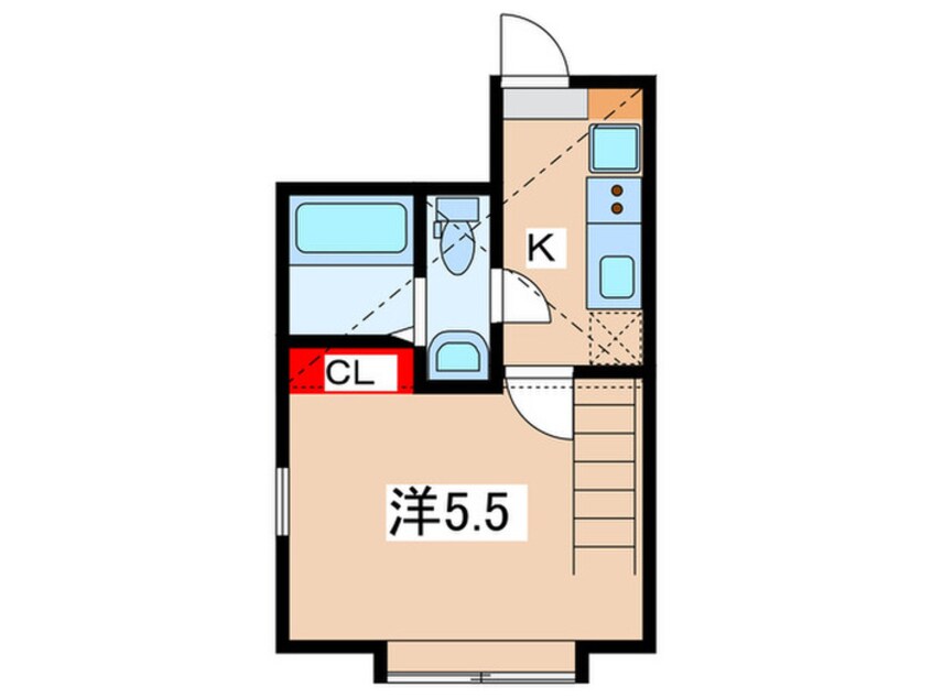 間取図 アザーレ・クオン日吉