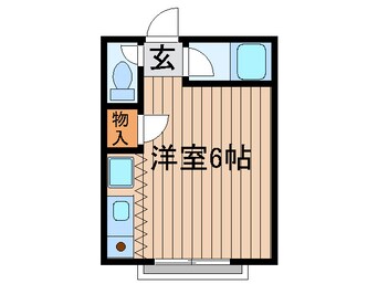 間取図 マイン  パラスト