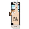 ＴＡＫＡＮＯビル 1Kの間取り