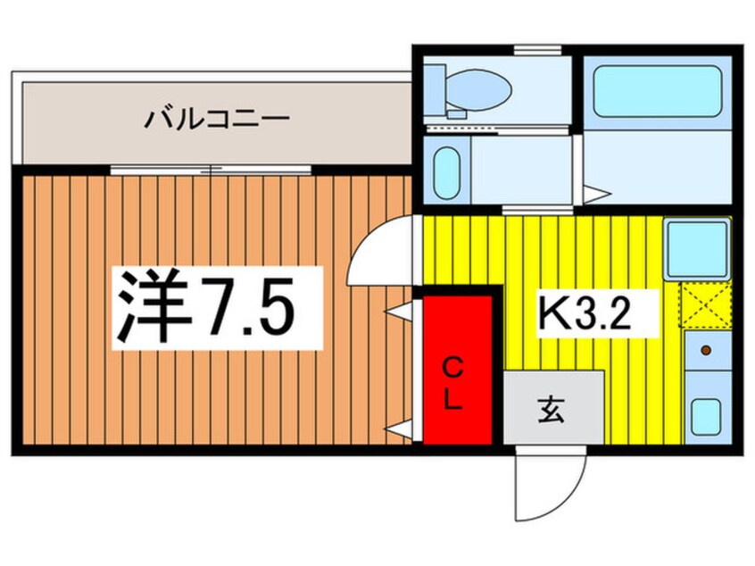 間取図 ＭＡＲＩＮ　ＨＯＵＳＥ