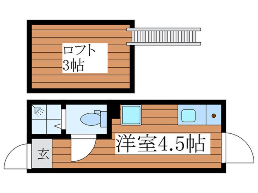 間取図 リアナ上石神井アパートメント