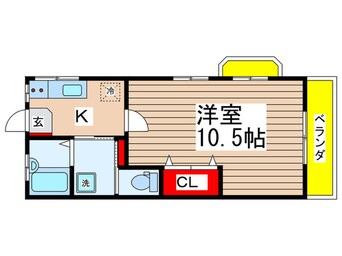 間取図 グリ－ンカ－サ