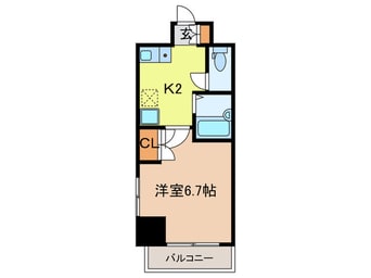 間取図 ヴェローナ目黒(701)